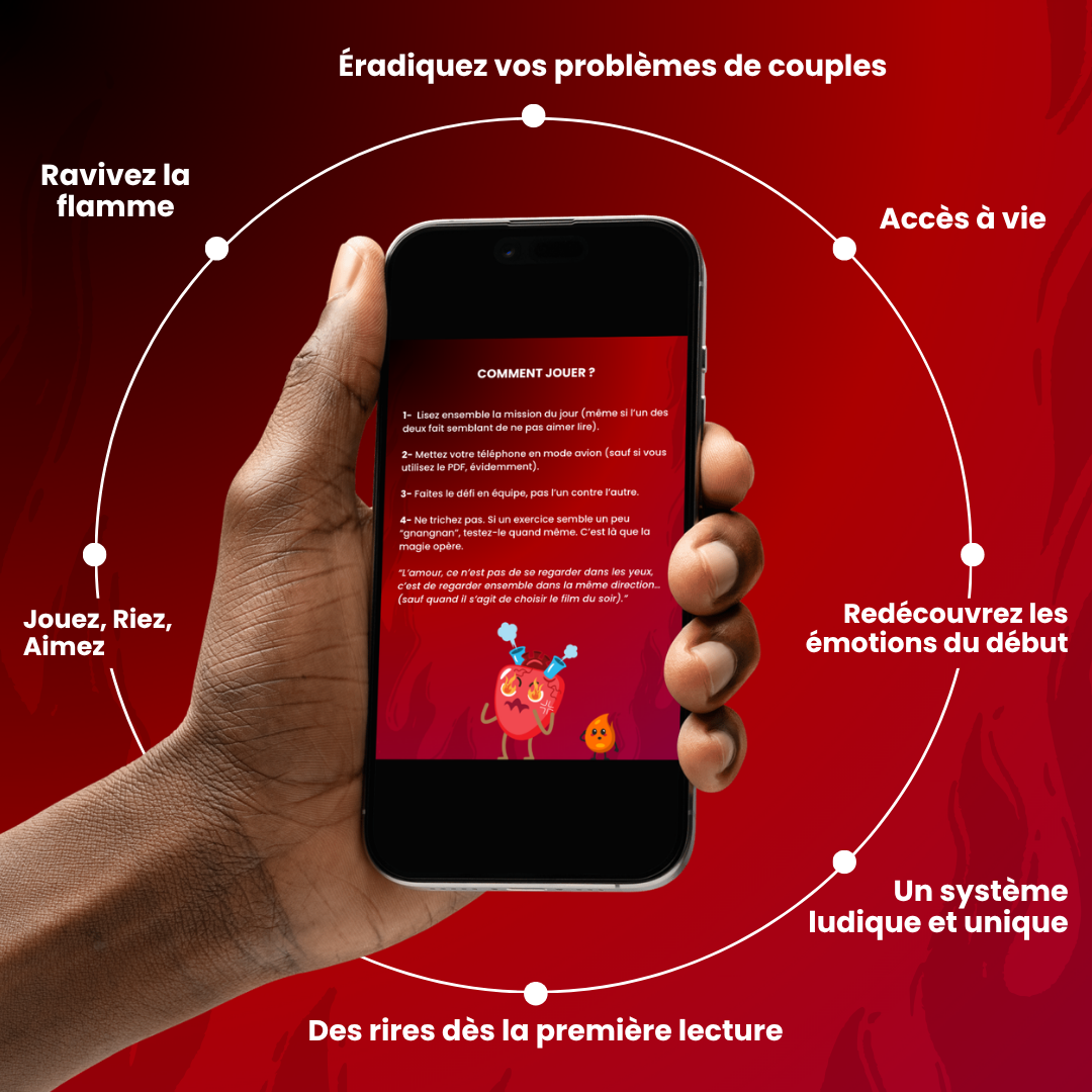 La Flamme - Le jeu de couple digital pour raviver la flamme sans se brûler